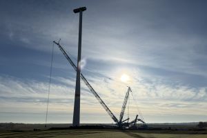 Inbetriebnahme des Repowering-Windparks in Raßlitz