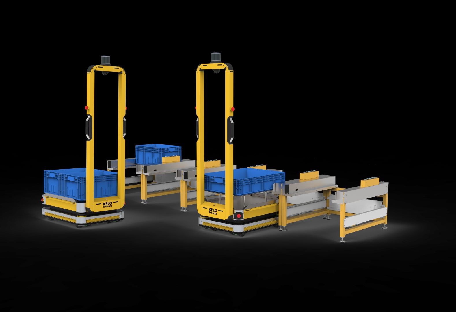 Individuelle Transportroboter für die Intralogistik: KELO Robotics setzt auf modulare Baukastensysteme für a⁠u⁠t⁠o⁠n⁠o⁠m⁠e⁠ Lösungen