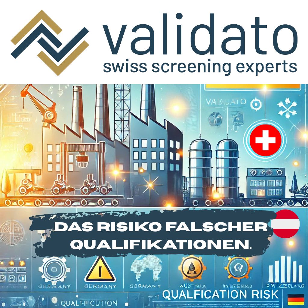 Industrieunternehmen verzeichnen zunehmende Fälle fehlerhafter Qualifikationsangaben.