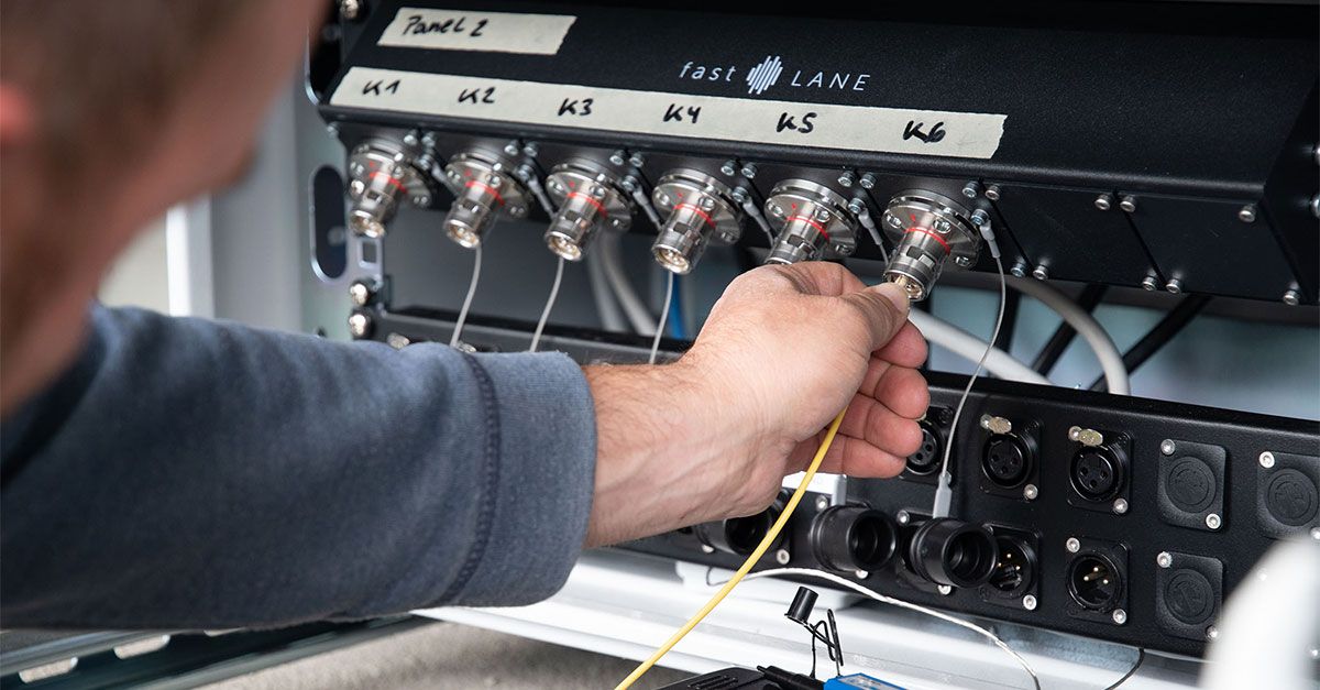 Innovative Broadcast-Verkabelung für die Bundesliga