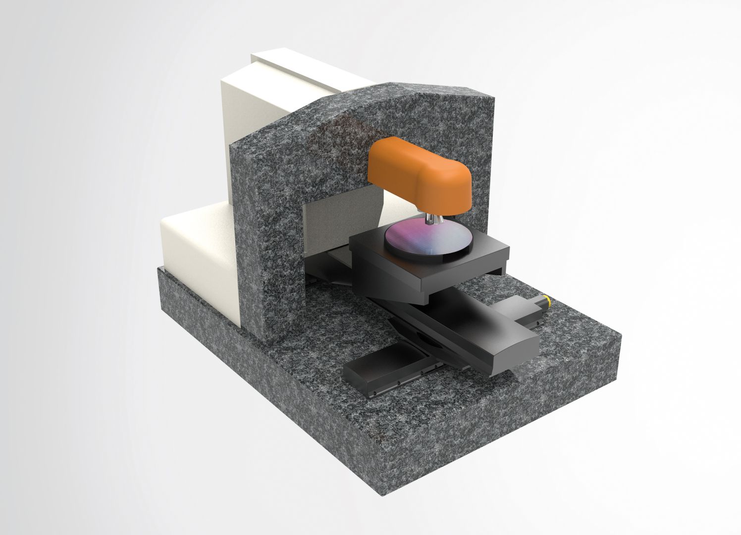 Innovatives Positioniersystem für die Raman-Spektroskopie bis 12