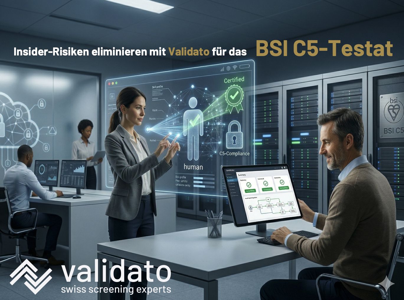 Insider-Risiken eliminieren: Validato stärkt die „Personalsicherheit“ für das BSI C5-Testat