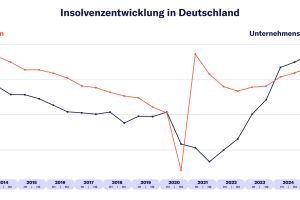 Insolvenzhöchststand mit steigender Tendenz