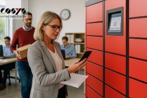 Interne Postlogistik neu gedacht – mit COSYS & Smart Lockern