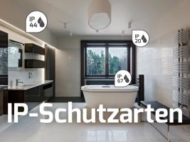 IP-Schutzarten im Badezimmer