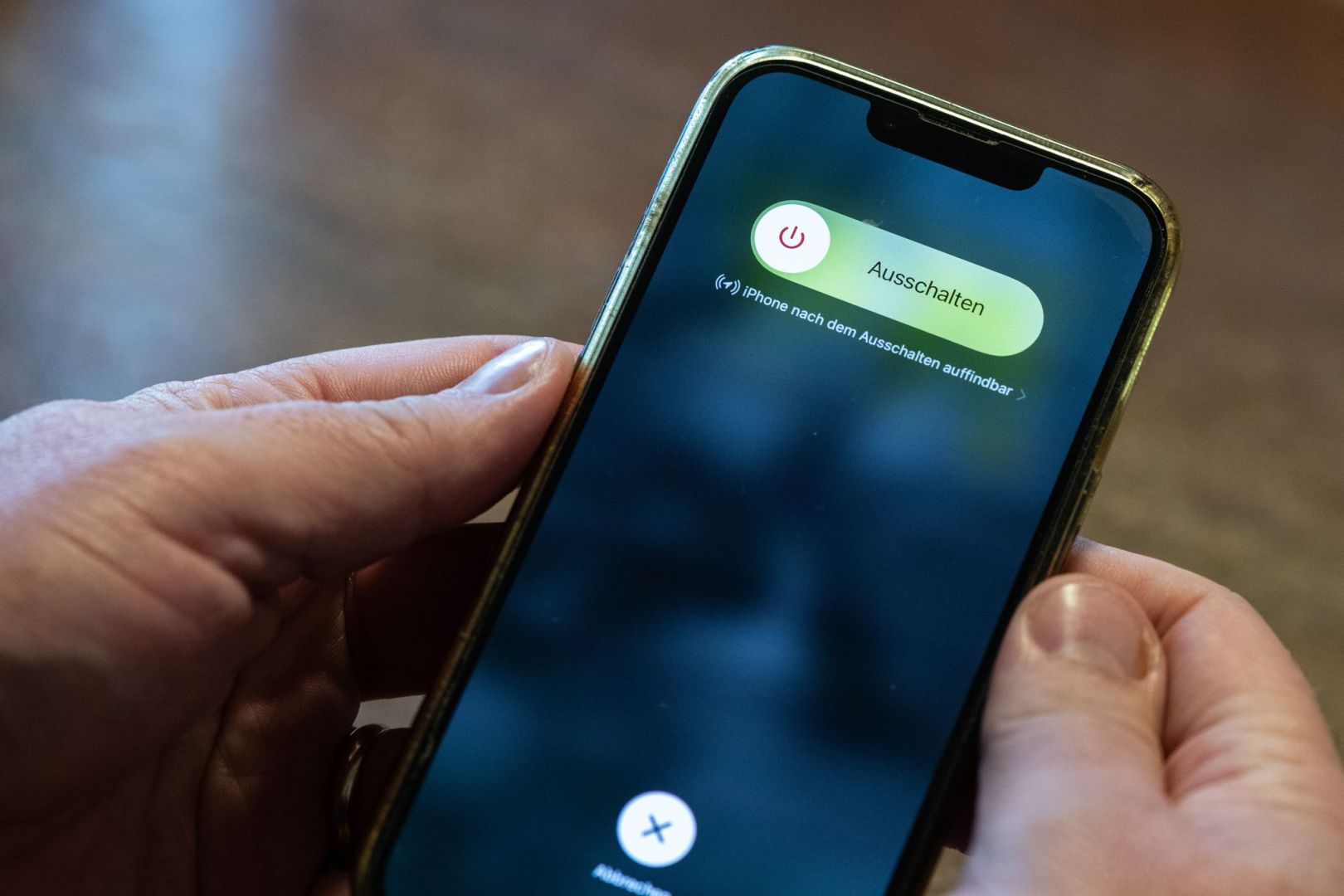 iPhone ausschalten