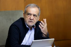 Irans Präsident Massud Peseschkian