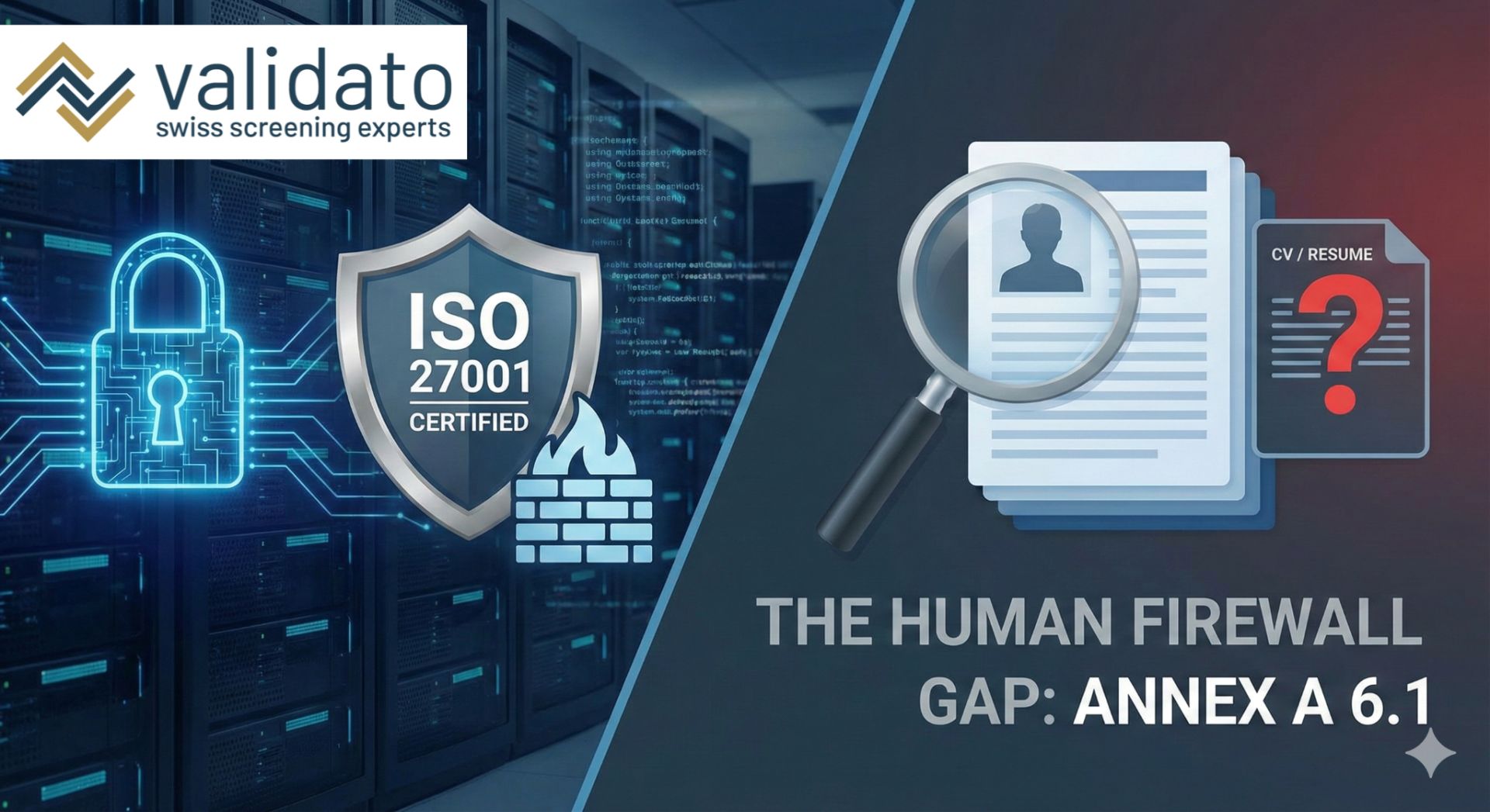 ISO 27001 Annex A 6.1. Warum Personenscreening zur Pflicht wird.