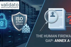 ISO 27001 Annex A 6.1. Warum Personenscreening zur Pflicht wird.