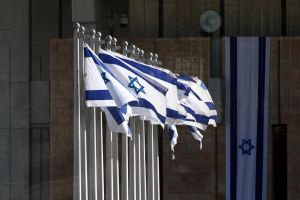 Israelische Fahnen (Archiv)