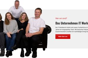 IT Workbench mit neuem Webauftritt