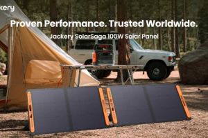 Jackery – Effizient, leicht und robust: Mobiles Solarmodul SolarSaga 100W