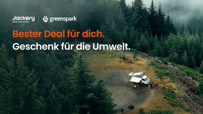 Jackery – Einer Kooperation mit Greenspark macht den Black Friday nachhaltig