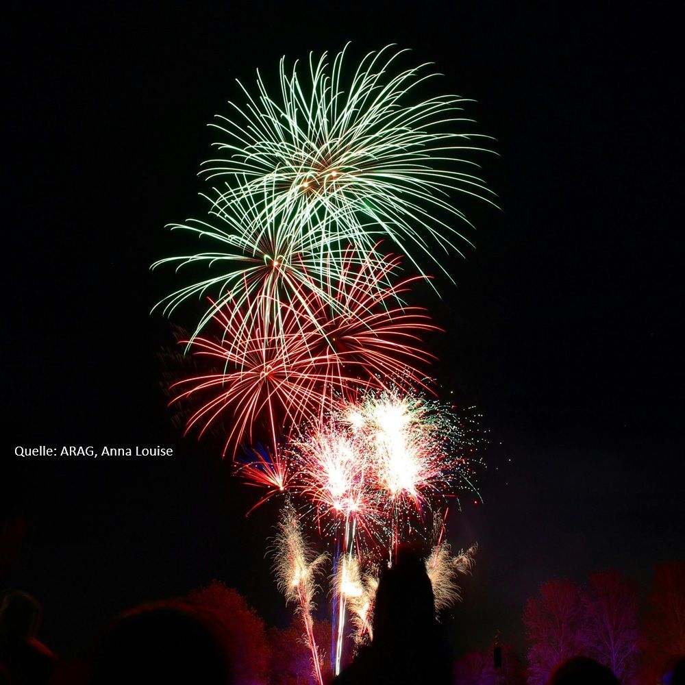 Jahresende mit Knall