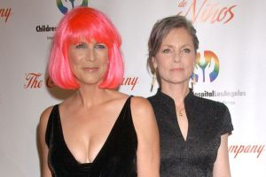 Jamie Lee Curtis mit ihrer Schwester Kelly