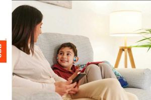 JBL Junior FREE – Perfekter Sitz für kleine Ohren für sicherer Sound, der Spaß macht