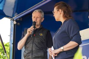 Jens Weißflog erneut bei „Laufend gegen Krebs“ in Chemnitz dabei