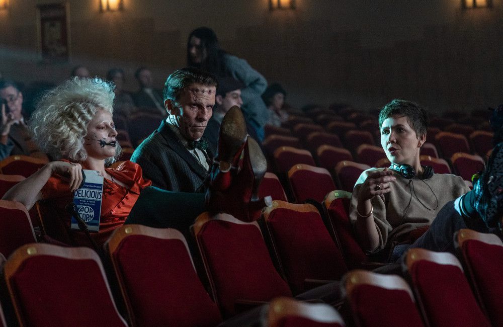 Jessie Buckley und Christian Bale in 'The Bride'