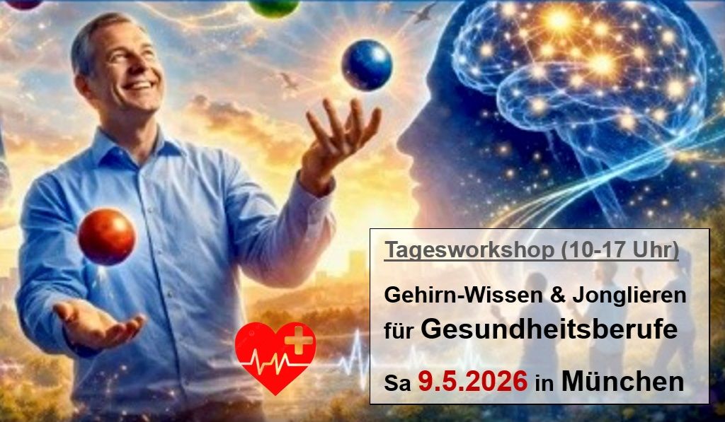 Jonglieren als Gehirntraining: Workshop zeigt neue Wege für Therapie, Prävention und mentale Gesundheit