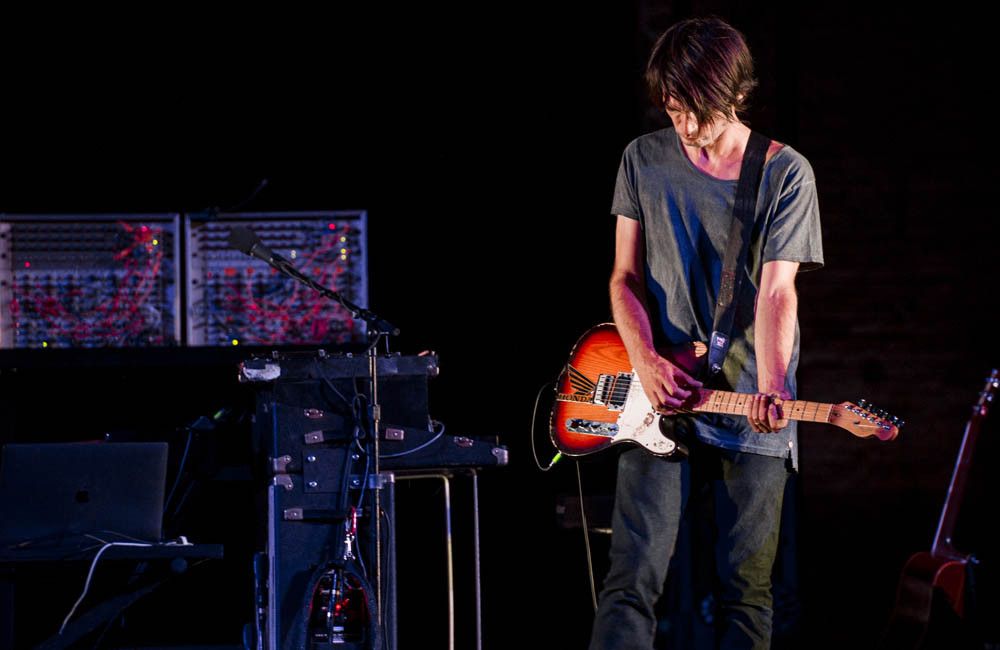 Jonny Greenwood performt in Italien 2017