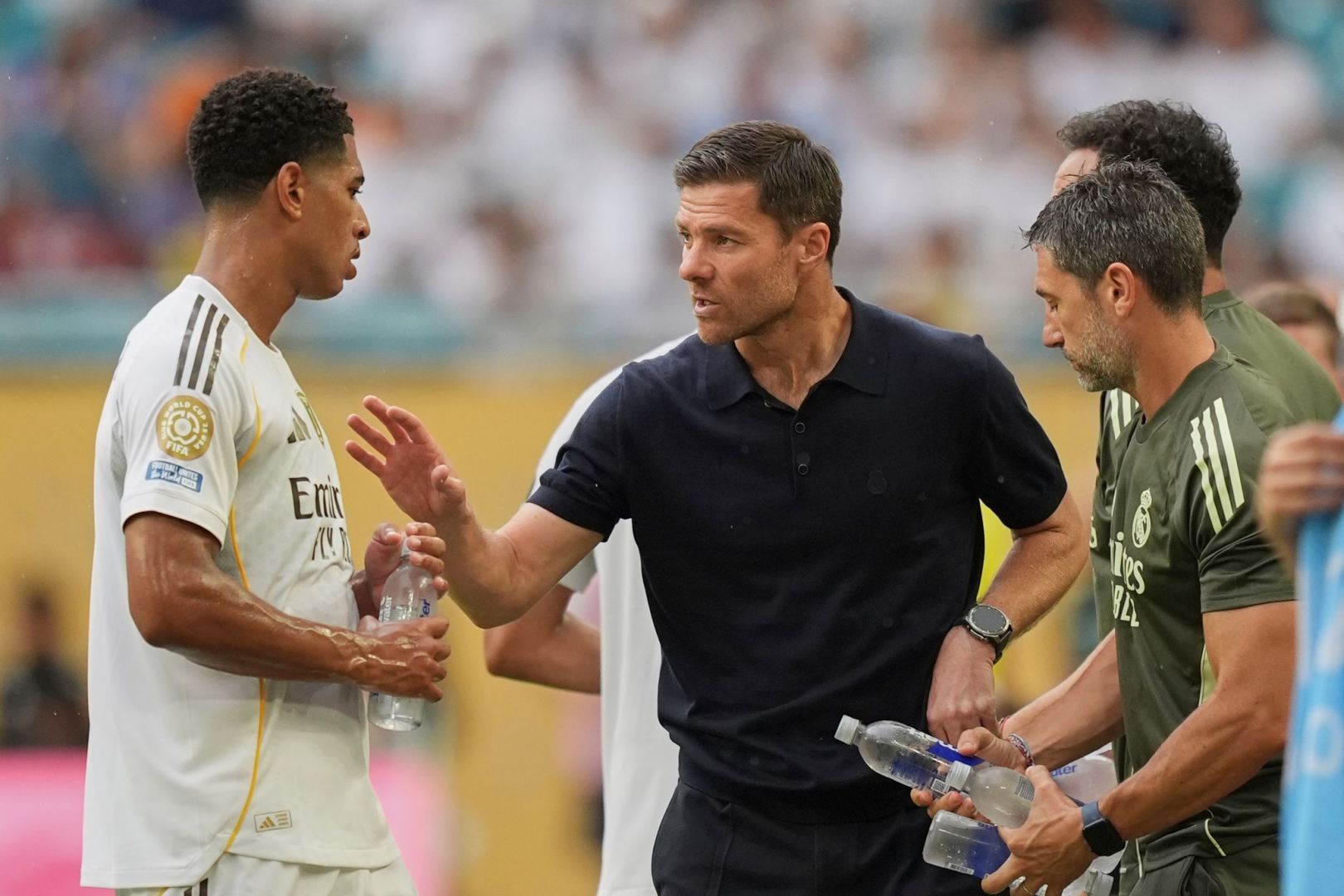 Jude Bellingham und Xabi Alonso