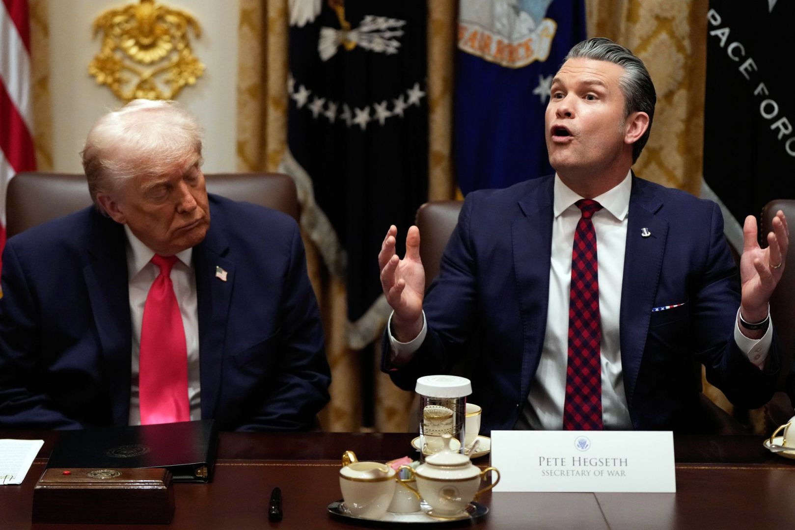 Kabinettssitzung im Weißen Haus