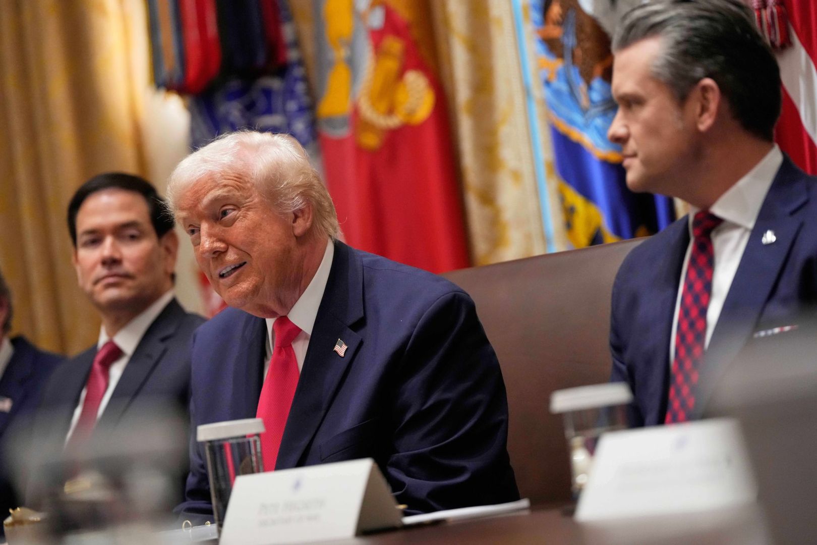 Kabinettssitzung im Weißen Haus