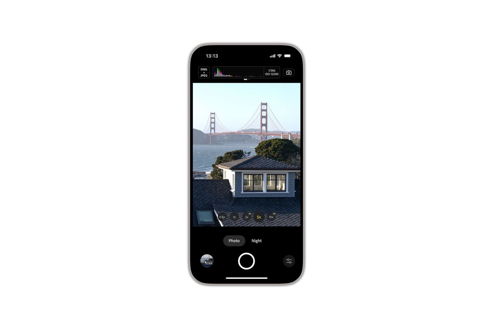 Kamera-App «Project Indigo»