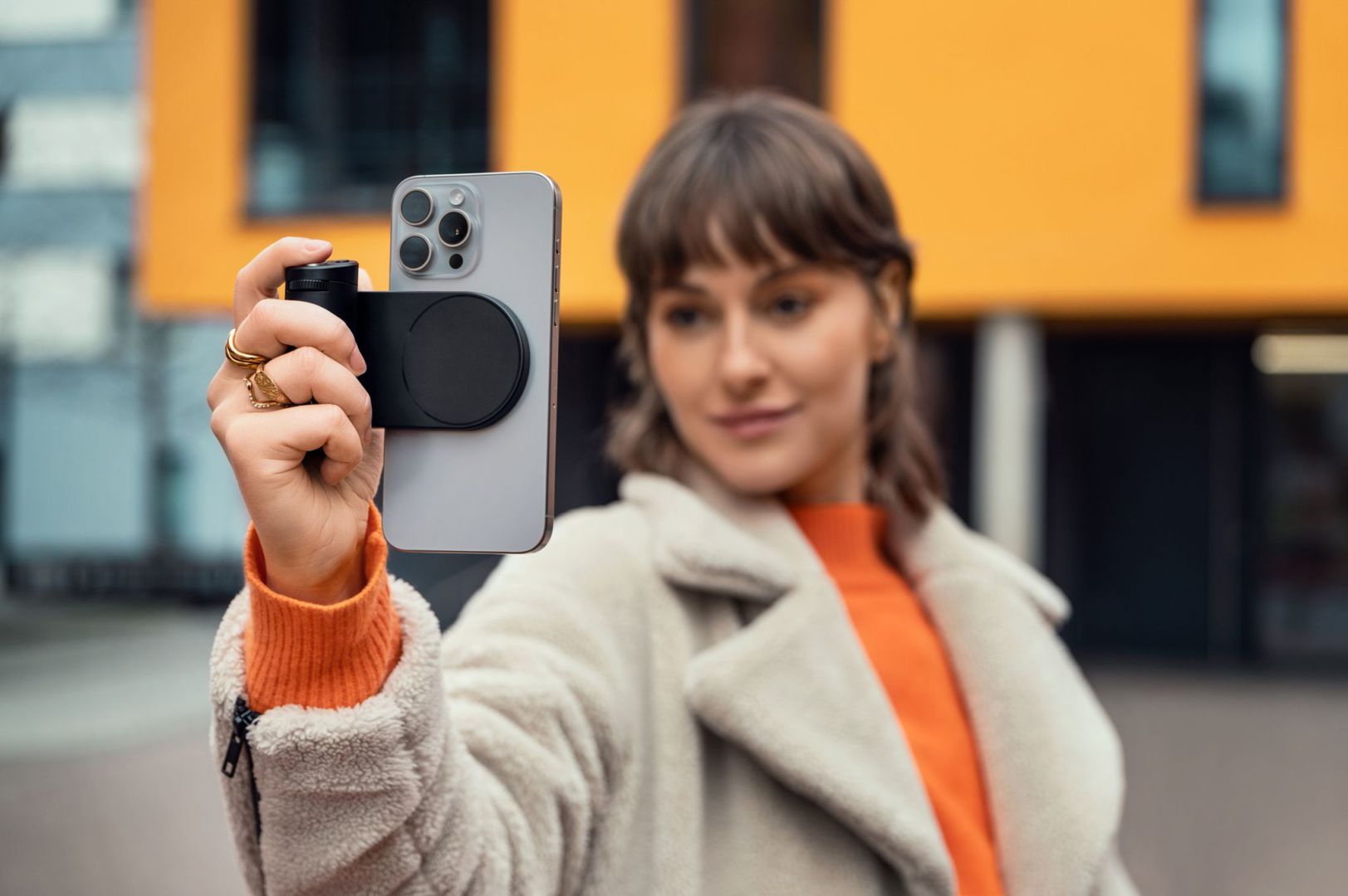 Kameragriff für´s iPhone von Leica