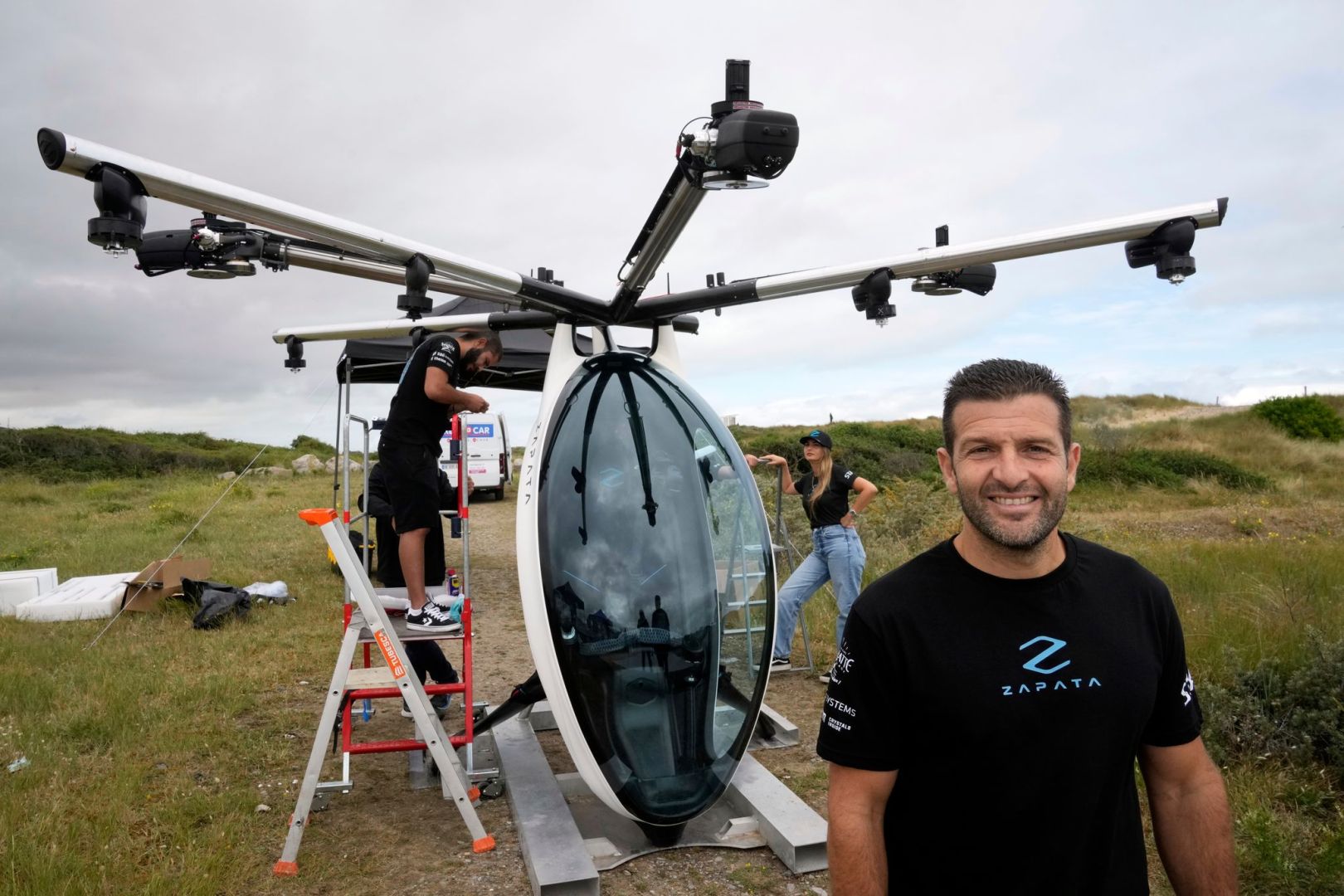 Kanalüberquerung von Franky Zapata gescheitert