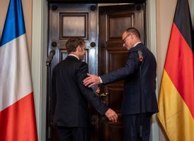 Kanzler Merz empfängt Frankreichs Präsident Macron