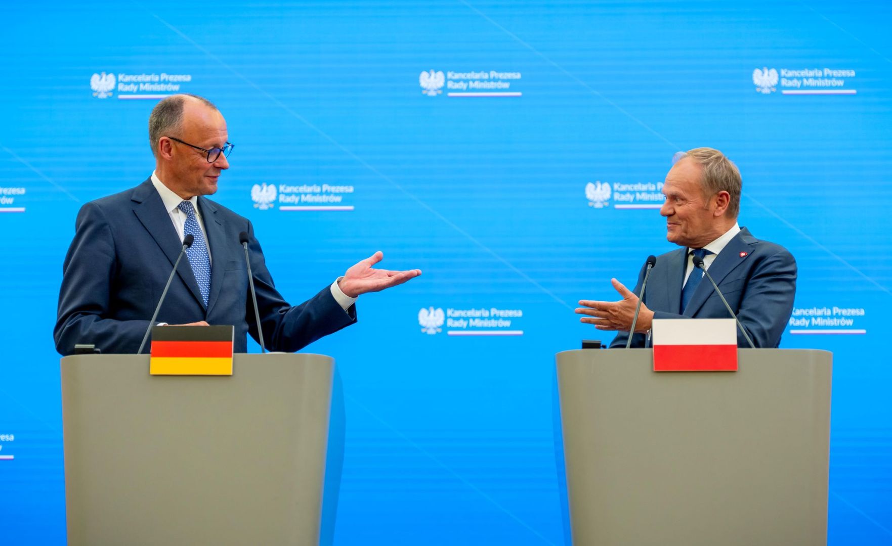 Kanzler Merz in Warschau