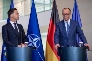Kanzler Merz trifft Nato-Generalsekretär Rutte