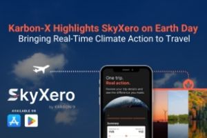 Karbon-X rückt SkyXero am Tag der Erde in den Mittelpunkt und bringt Echtzeit-Klimamaßnahmen in den Reisealltag
