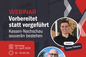 Kassendaten unter Kontrolle, wenn es darauf ankommt