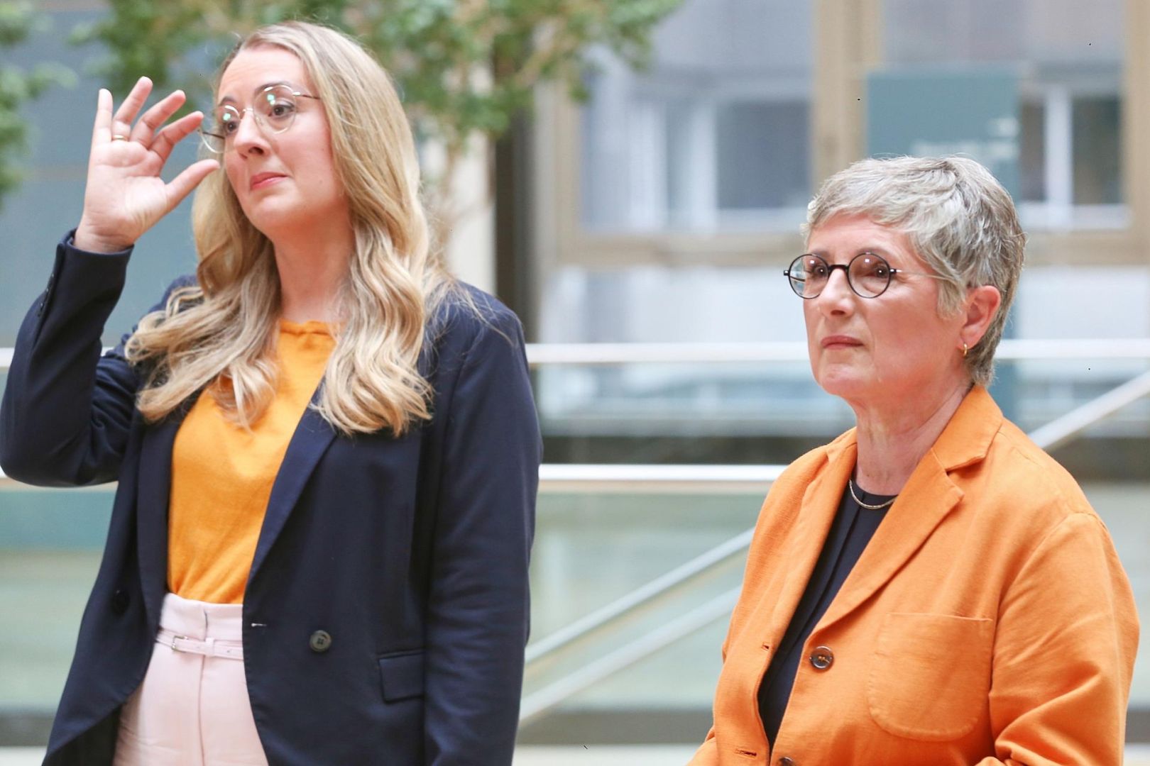 Katharina Dröge und Britta Haßelmann (Archiv)