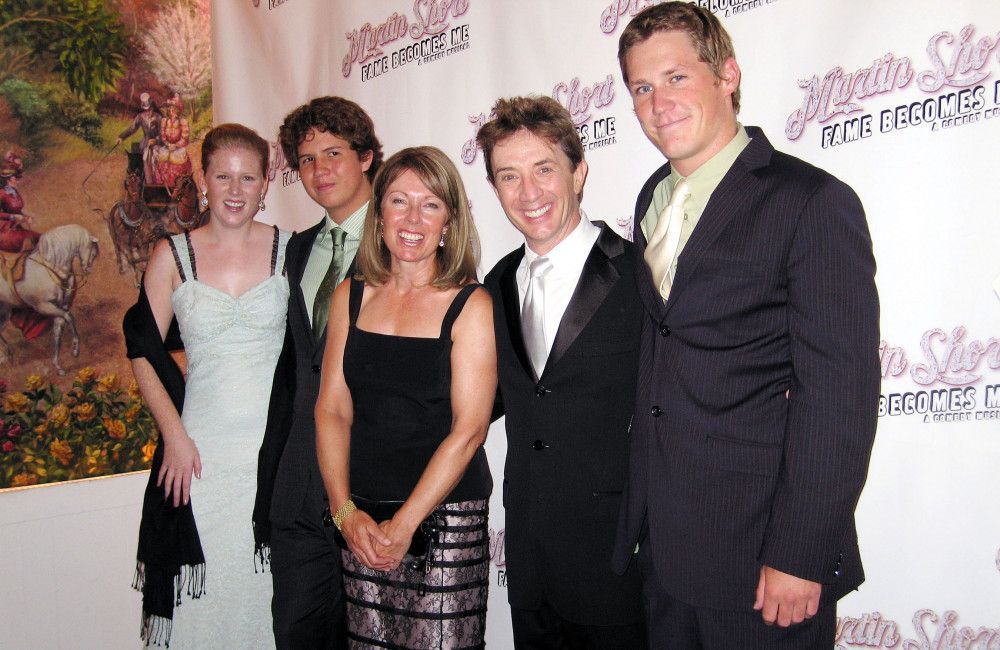 Katherine und Martin Short mit Familie