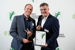 Kelvion zum zweiten Mal in Folge als Best Managed Company ausgezeichnet