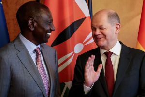 Kenias Präsident Ruto und Bundeskanzler Scholz