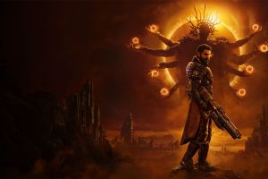 Keyart vom Spiel «Saros»