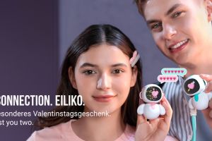 KI Roboter Eiliko: Ein Valentinstags-Geschenk, das verbindet