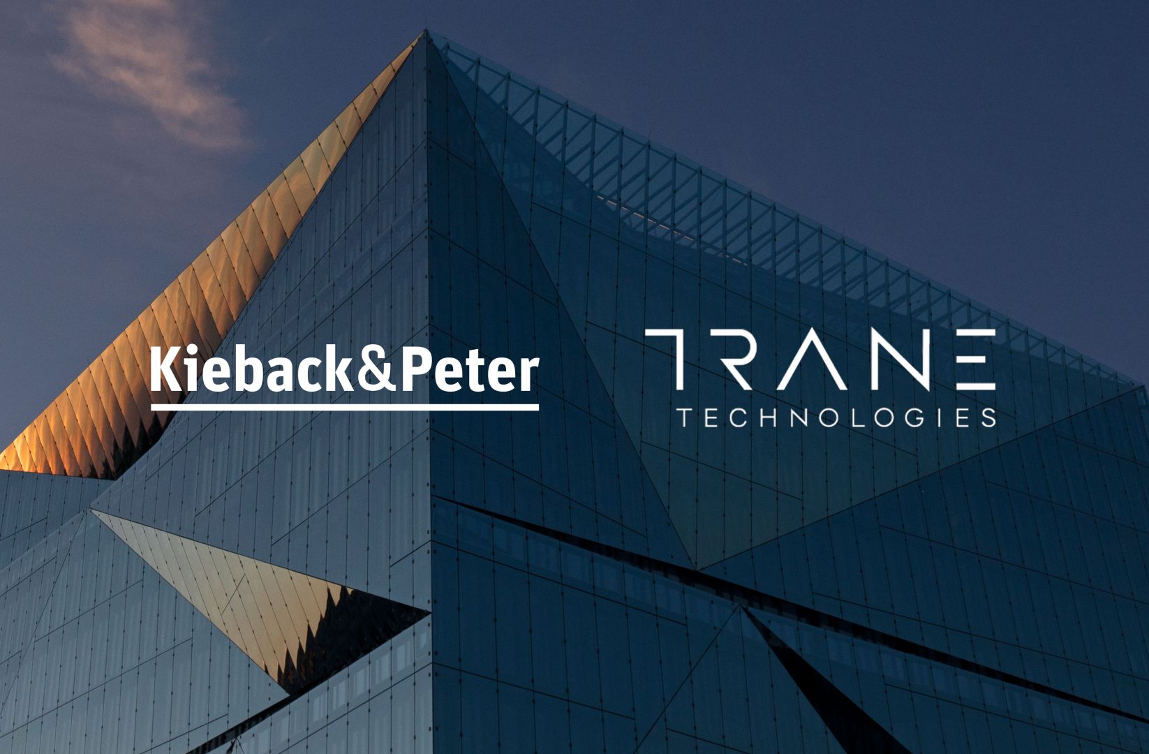Kieback&Peter und Trane Technologies bündeln ihre Kräfte für nachhaltige Gebäudelösungen