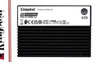 Kingston DC3000ME – Speicherdichte maximieren, ohne Kompromisse bei Leistung oder Zuverlässigkeit