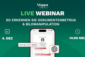 Klippa bringt erfolgreiches KI-Betrugs-Webinar zurück