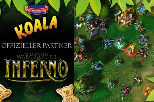 KOALA Kekse werden offizieller Partner der Warcraft 3 Meisterschaft