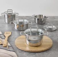 Kochtopfset Silit Extra Cook Mini Edelstahlfarben, 4-teilig für 38,74€