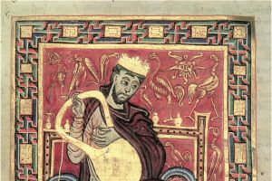 König David in Kloster Irsee