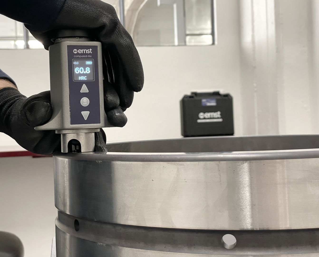Kompakte Härteprüfung direkt am Einsatzort