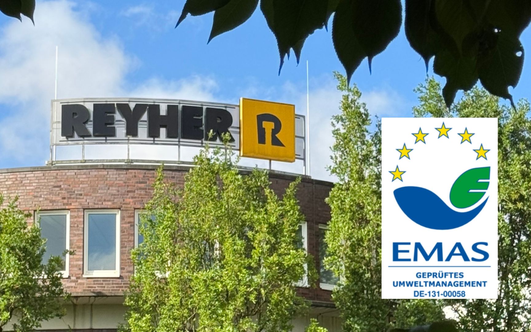 Konsequentes Umweltmanagement: EMAS-Umweltgutachter validiert Umwelterklärung von REYHER für 2026