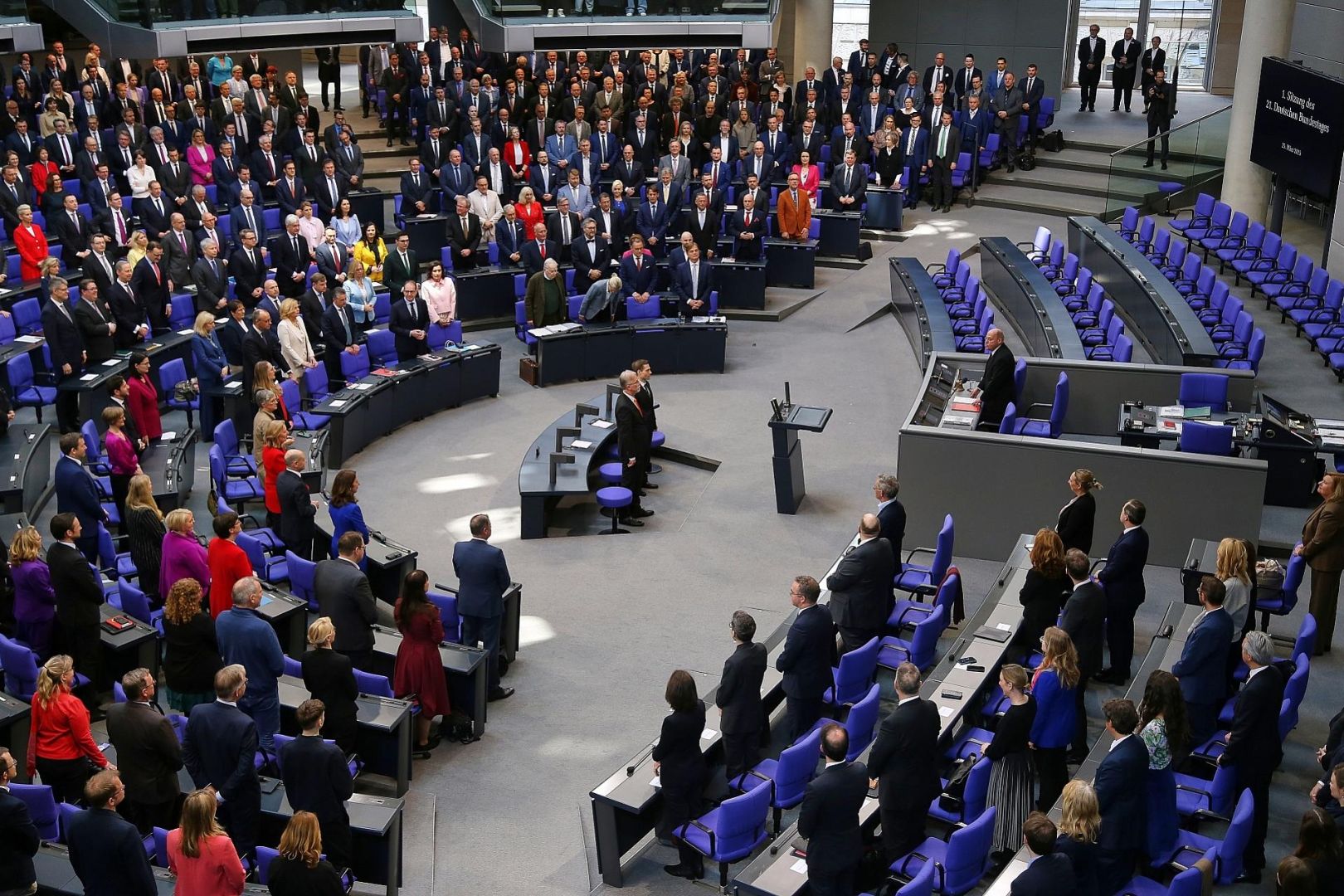 Konstituierende Sitzung des 21. Deutschen Bundestags am 25.03.2025